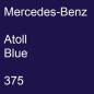 Preview: Mercedes-Benz, Atoll Blue, 375.